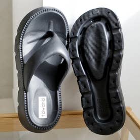 [アミアミ]  サンダル 厚底[アミアミ]  サンダル 厚底 トング [アミアミ]  サンダル レディース 靴 CN115 （ブラック）