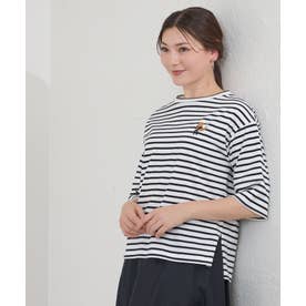 刺繍Tシャツ （ライトグレー）