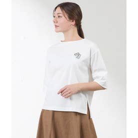 刺繍Tシャツ （ホワイト）