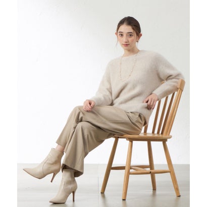アマカ AMACA 【ウォッシャブル・2WAY】arafuwa knit （ブラウン3）｜詳細画像