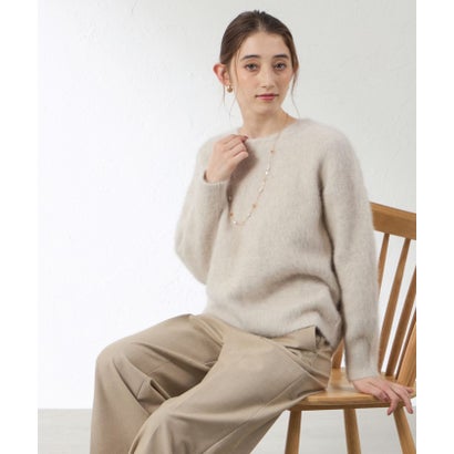 アマカ AMACA 【ウォッシャブル・2WAY】arafuwa knit （ベージュ）｜詳細画像