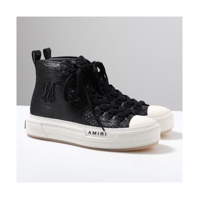 AMIRI スニーカー PYTHON MA COURT HI AM426SN009 （0002/BLACK/ブラック）｜詳細画像