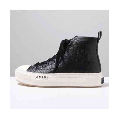 AMIRI スニーカー PYTHON MA COURT HI AM426SN009 （0002/BLACK/ブラック）｜詳細画像