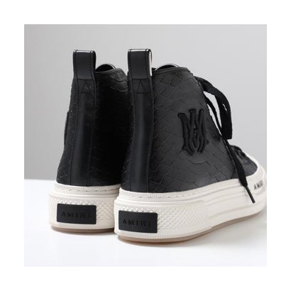 AMIRI スニーカー PYTHON MA COURT HI AM426SN009 （0002/BLACK/ブラック）｜詳細画像
