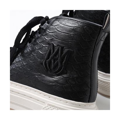 AMIRI スニーカー PYTHON MA COURT HI AM426SN009 （0002/BLACK/ブラック）｜詳細画像