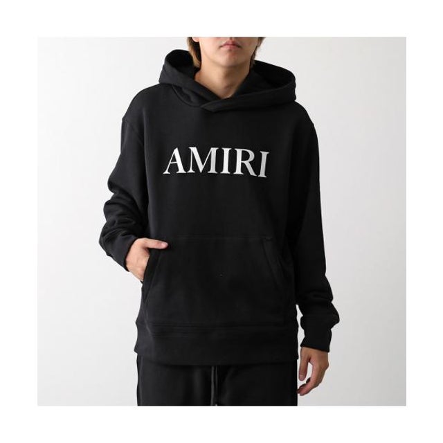 フーディ CORE LOGO HOODIE AMTOJR1126 （001/Black/ブラック）
