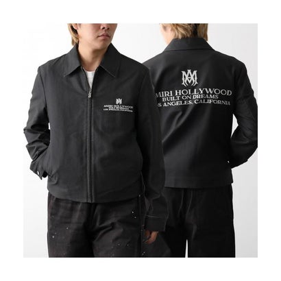 AMIRI シャツジャケット AMOUJA1146 コットン （001/Black/ブラック）｜詳細画像