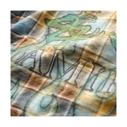 アミリ AMIRI AMIRI シャツ MA QUAD BLEACHED FLANNEL AMTOSH1187 （420/Blue/ブルー他）｜詳細画像