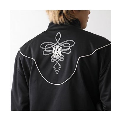 AMIRI ジャケット WESTERN TRACK JACKET AM426JA073 （0002/Black/ブラック）｜詳細画像