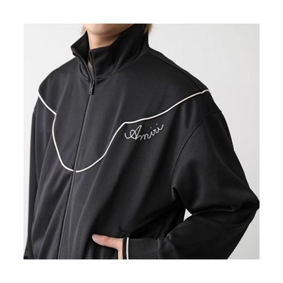 AMIRI ジャケット WESTERN TRACK JACKET AM426JA073 （0002/Black/ブラック）｜詳細画像