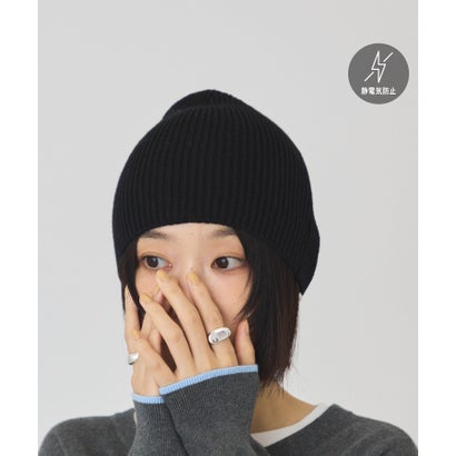 アメリカンホリック AMERICAN HOLIC 【静電気防止】ニットビーニー （ベージュ）｜詳細画像