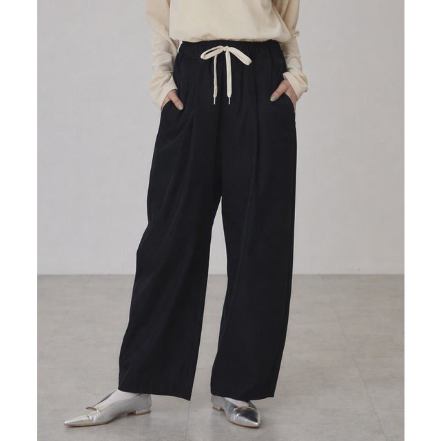 ソフトバルーンドロストパンツ （ダークネイビー）