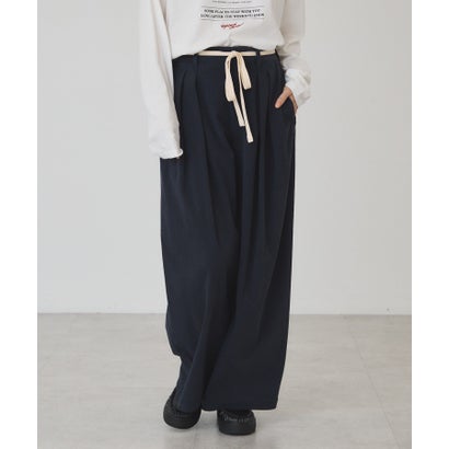 アメリカンホリック AMERICAN HOLIC 【マルチ機能】カットコーデュロイストレートワイドパンツ （グレーベージュ）｜詳細画像