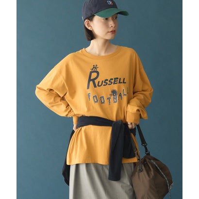 アメリカンホリック AMERICAN HOLIC 【RUSSELL】アソートロゴロンT （イエロー）｜詳細画像