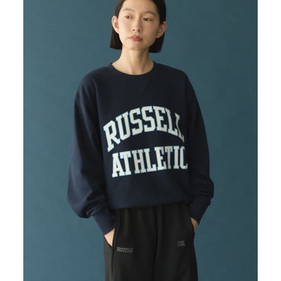 【RUSSELL】ロゴ裏毛スウェット （ブラウン）｜詳細画像