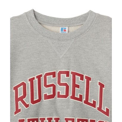 【RUSSELL】ロゴ裏毛スウェット （ブラウン）｜詳細画像