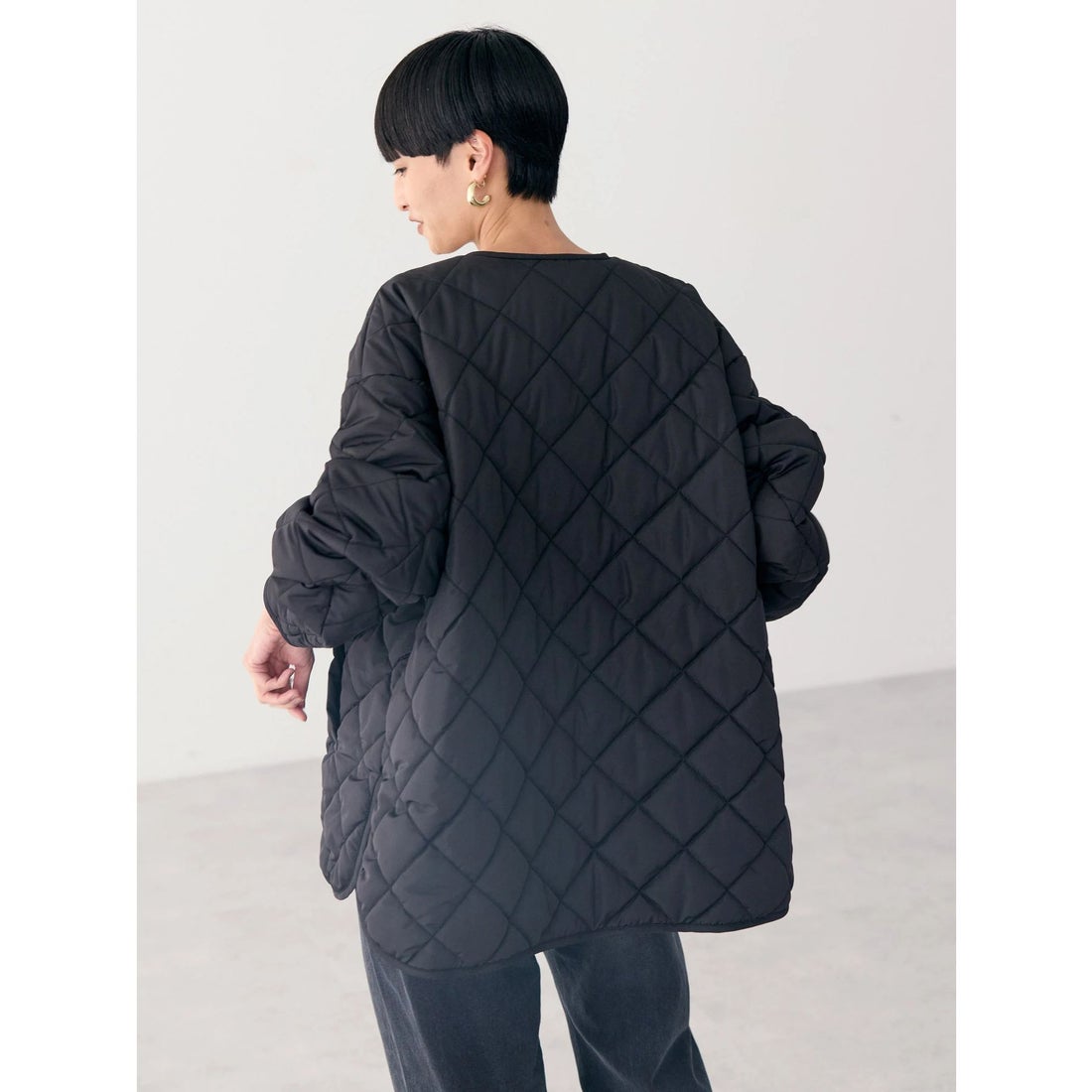 Berluti ネイビー キルティングジャケット XL（リバーシブル 
