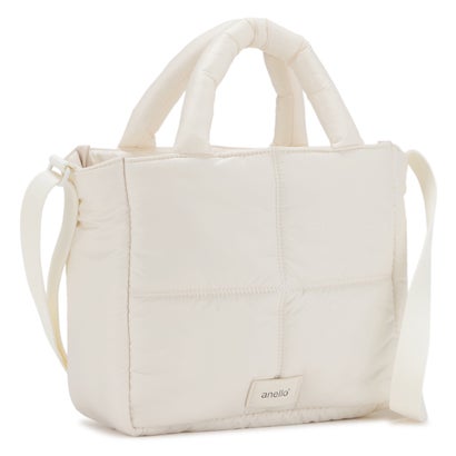 アネロ anello anello アネロ バッグ ショルダーバッグ レディース 斜めがけ 大人 小さめ 軽量 PILLOWY 2WAY MINI SHOULDER AIB5222 （アイボリー）｜詳細画像
