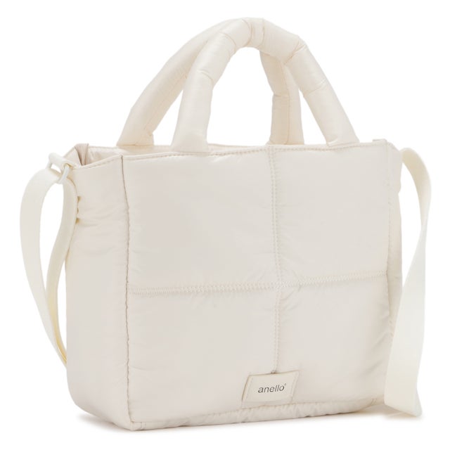 バッグ ショルダーバッグ レディース 斜めがけ 大人 小さめ 軽量 PILLOWY 2WAY MINI SHOULDER AIB5222 （アイボリー）