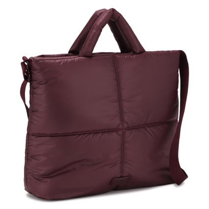アネロ anello anello アネロ バッグ ショルダーバッグ レディース 15L A4 斜めがけ 大きめ ファスナー付き 軽量 大容量 PILLOWY 2WAY SHOULDER AIB5223 （ダークボルドー）｜詳細画像