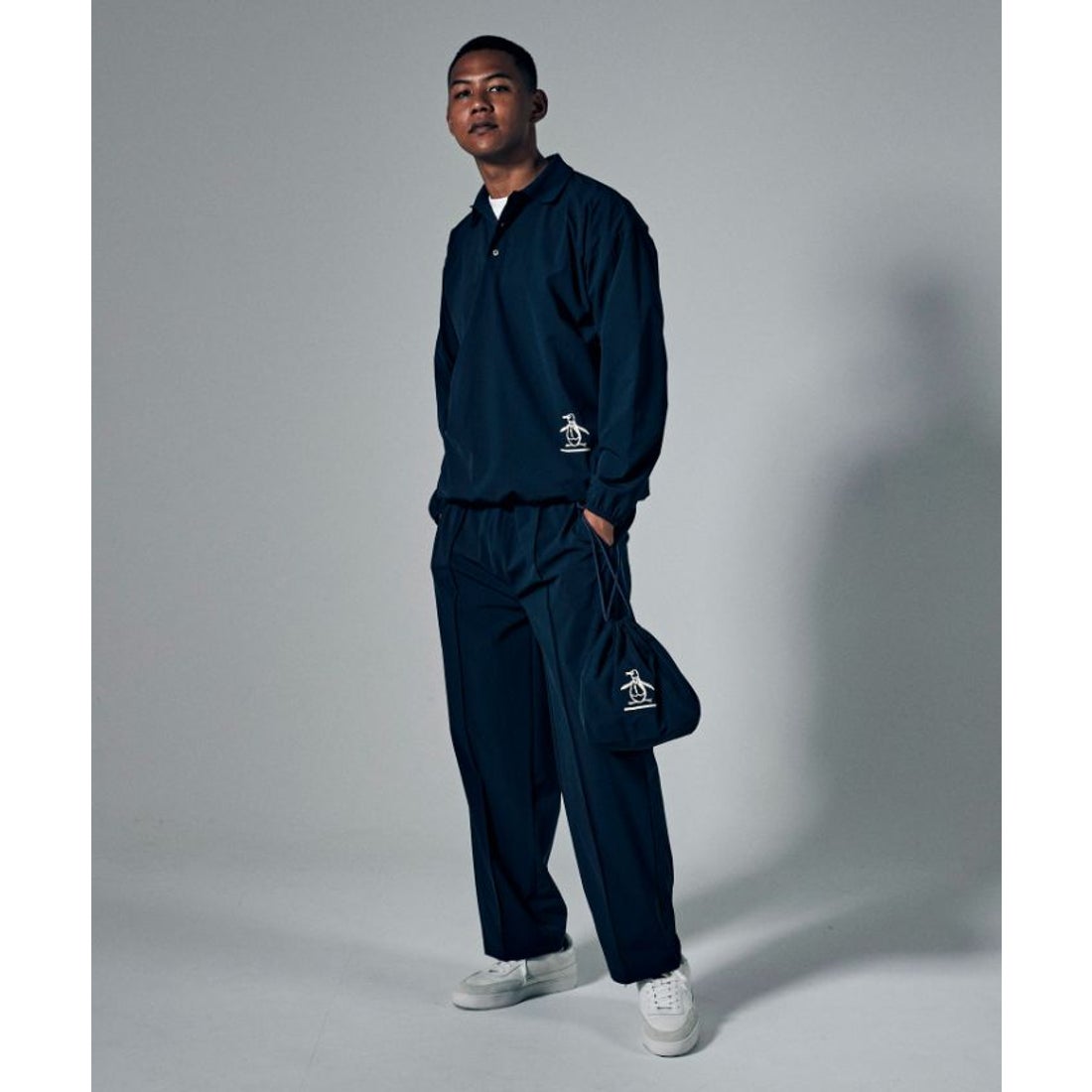 Penguin by Munsingwear 3点セット NYLON MULCHWAY SET UP/ナイロン 