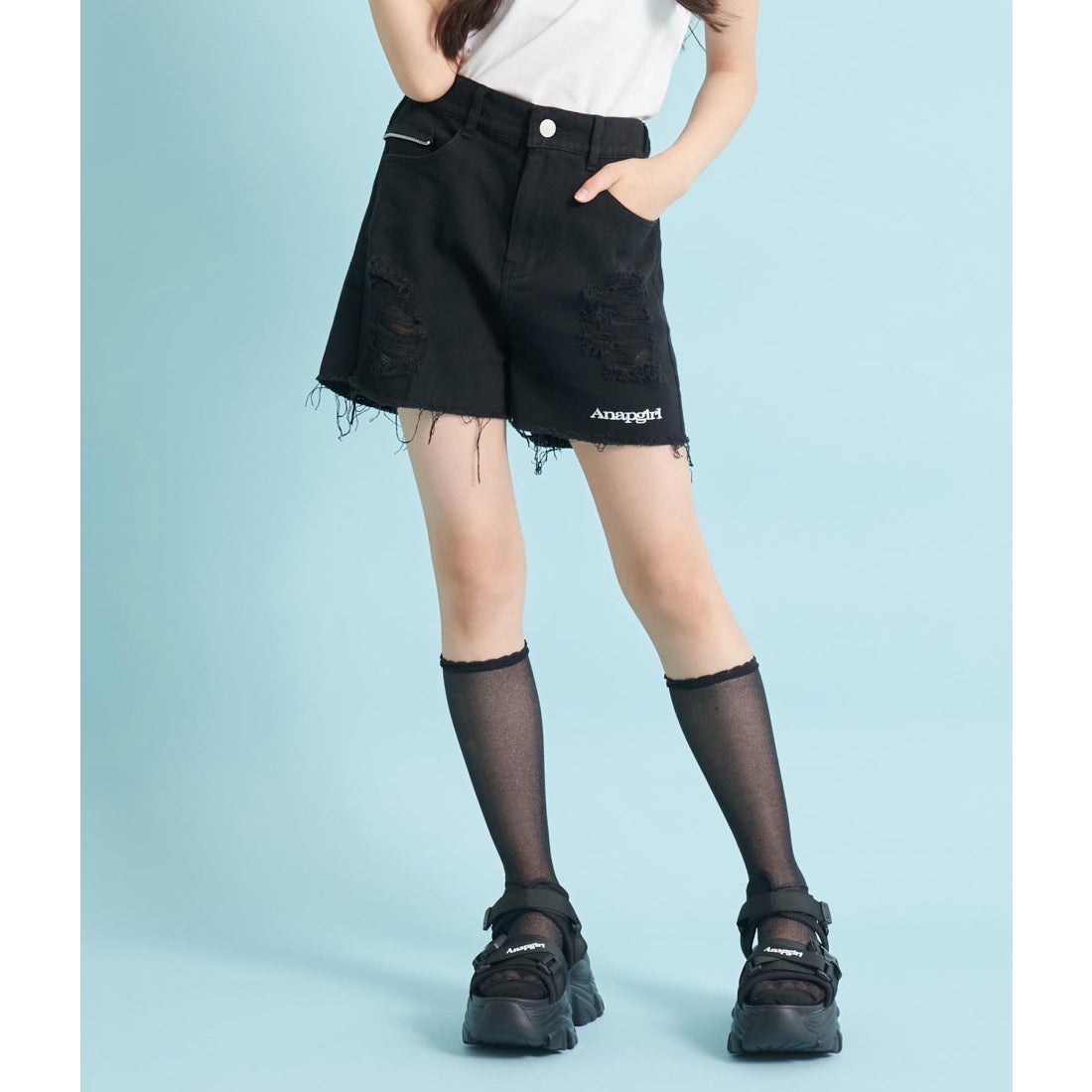 ANAP GIRL スカートパンツM - スカート