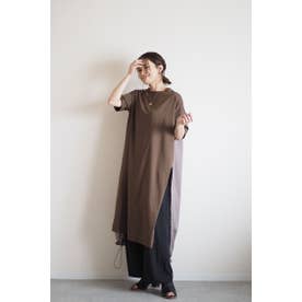 Tシャツワンピース （BROWN）