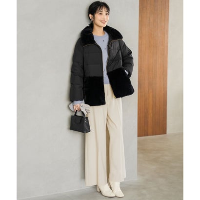 ジュエルカシミヤミックスニット プルオーバー （スレート）｜詳細画像