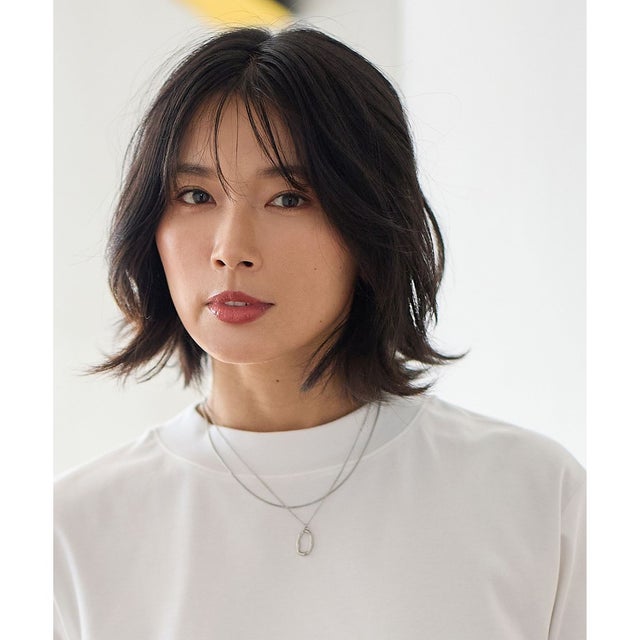 2連ラウンドネックレス （シルバー）