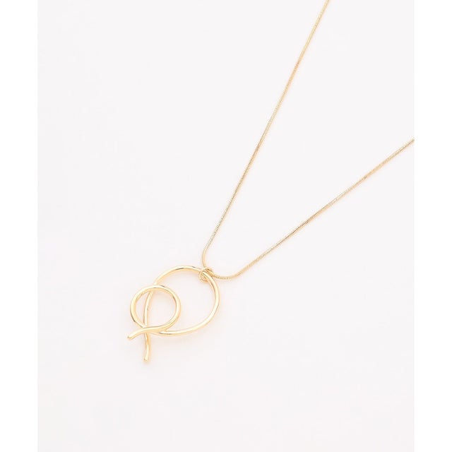 ノットモチーフネックレス （ゴールド）