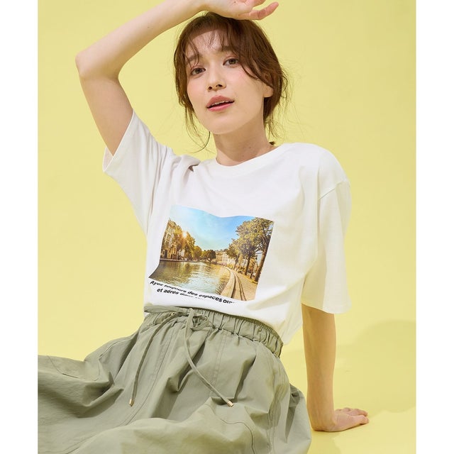 オーガビッツアソートプリントTシャツ （川フォト）