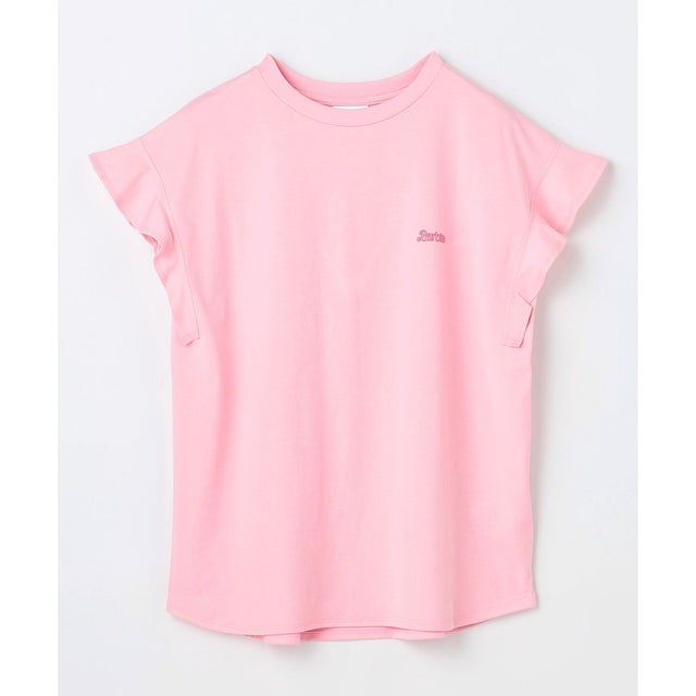 【Barbie(TM)】フリルTシャツ （ピンク）