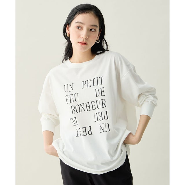 【Sサイズあり】アソートロゴルーズTシャツ （ブラックロゴ）
