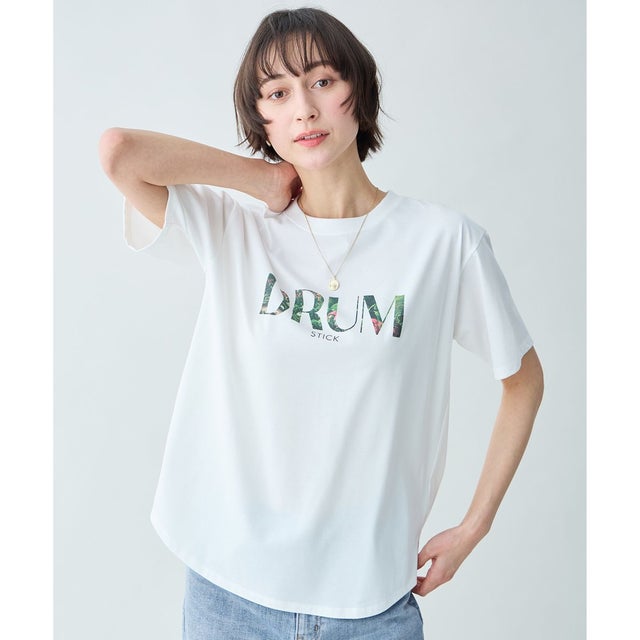 アソートロゴラウンドヘムTシャツ （ドラムロゴ）