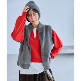 ファーコンビニットベスト （スレート）