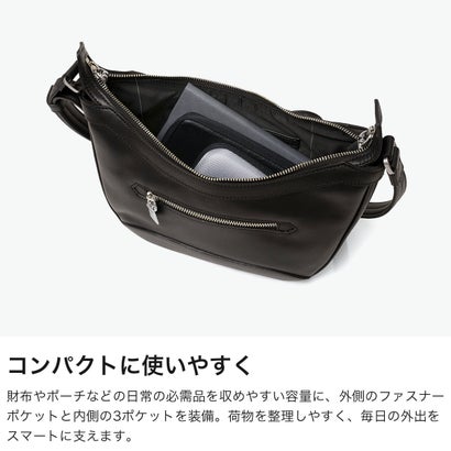 正規取扱店 ショルダーバッグ メンズ レディース ブランド レザー 牛革 肩かけ 斜めがけ コンパクト 舟形 シンプル 大人 ヴィンテージ風 高級感 日本製 A5 アルティザンレザー 36-03002 （グレージュ）｜詳細画像