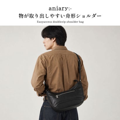 正規取扱店 ショルダーバッグ メンズ レディース ブランド レザー 牛革 肩かけ 斜めがけ 舟形 シンプル 大人 ラウンド型 ヴィンテージ風 高級感 日本製 B5 アルティザンレザー 36-03003 （ロイヤルブルー）｜詳細画像