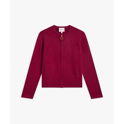 アニエスベーファム agne's b. FEMME CARDIGAN ZIP POCHES （レッド）｜詳細画像