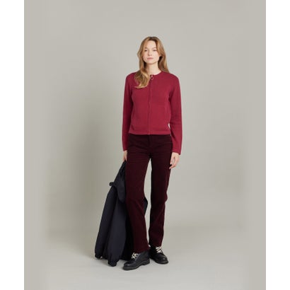 アニエスベーファム agne's b. FEMME CARDIGAN ZIP POCHES （レッド）｜詳細画像
