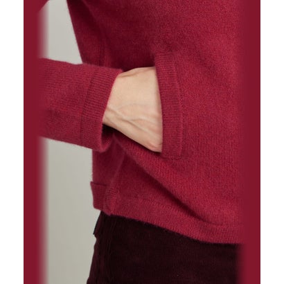 アニエスベーファム agne's b. FEMME CARDIGAN ZIP POCHES （レッド）｜詳細画像