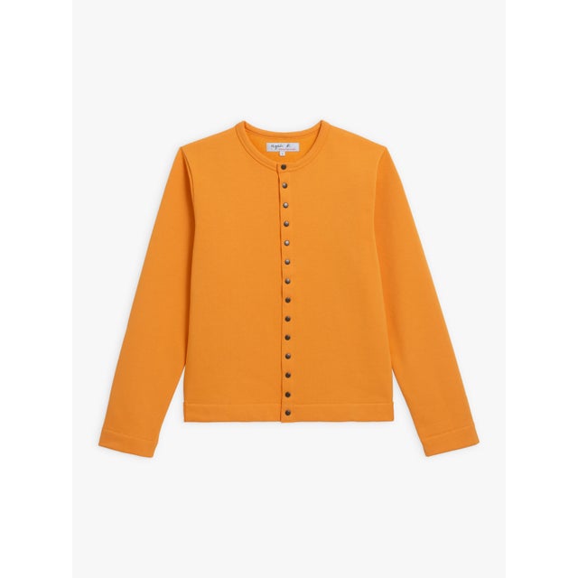 M434 CARDIGAN カーディガンプレッション Bio [Made in France] （ブラウン）