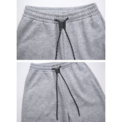 ボトムス レディース 裏ボアスウェットバレルパンツ あったか 裏ボア 暖かい 防寒 寒さ対策 冷え性対策 冬服 ウエストゴム ロング丈 ポケット付き 秋 冬 チャコール 杢グレー オートミール M L （オートミール）｜詳細画像