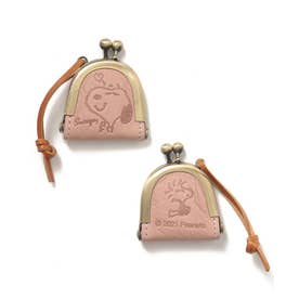 スヌーピーレザーコレクション SNOOPY Leather Collection がま口 ミニ