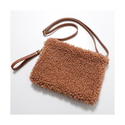 andrea cardone ショルダーバッグ teddy bag 1S テディ （camel/キャメル）｜詳細画像