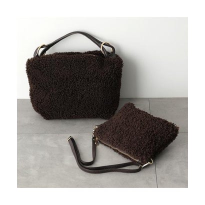 andrea cardone ショルダーバッグ teddy bag 1S テディ （camel/キャメル）｜詳細画像