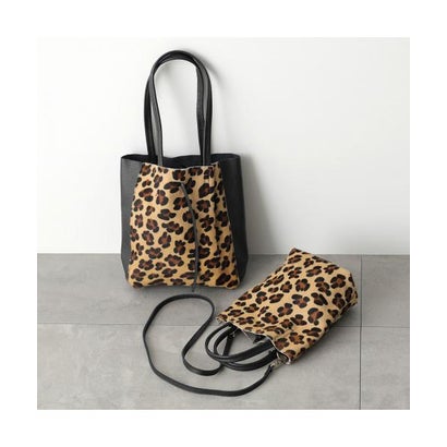 andrea cardone ショルダーバッグ 1083CAV （leopard/ベージュ他）｜詳細画像