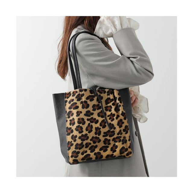 andrea cardone トートバッグ 2065CAV （leopard/ベージュ他）