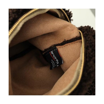 andrea cardone ショルダーバッグ Teddy bag 4 ボア （testa-di-moro/ブラウン）｜詳細画像