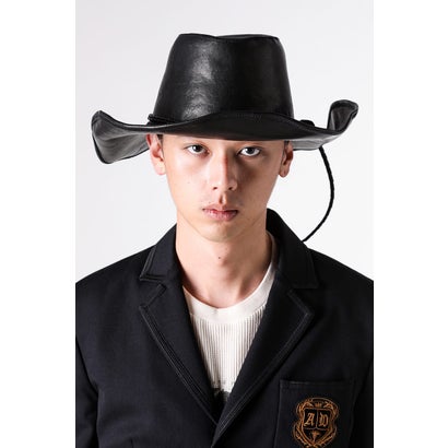 JOLEIK LEATHER HAT（Black）｜詳細画像