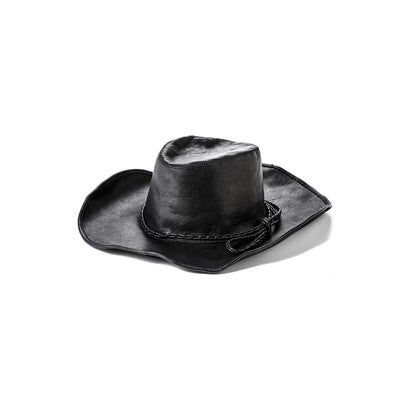 JOLEIK LEATHER HAT（Black）｜詳細画像